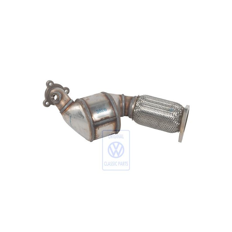 Original VW Exhaust Pipe With Pre-Catalyst - 7L6254350 X
