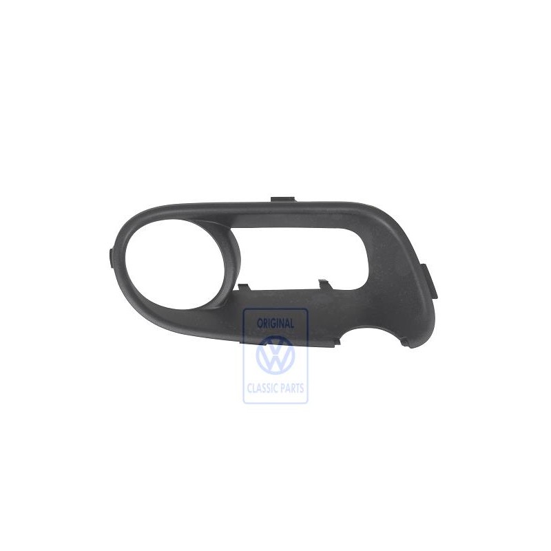 Original VW Air Guide Housing Satin Black - 7L6853663F 9B9