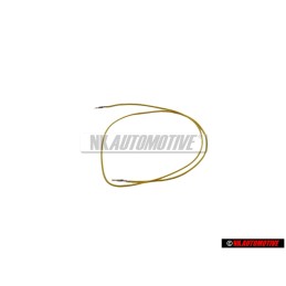Original VW 1 Set Single Wires Each With 2 Gold-Plated Contacts - 000979007A