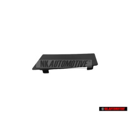 Original Audi Air Intake Trim Plate Satin Black - 420853593 01C