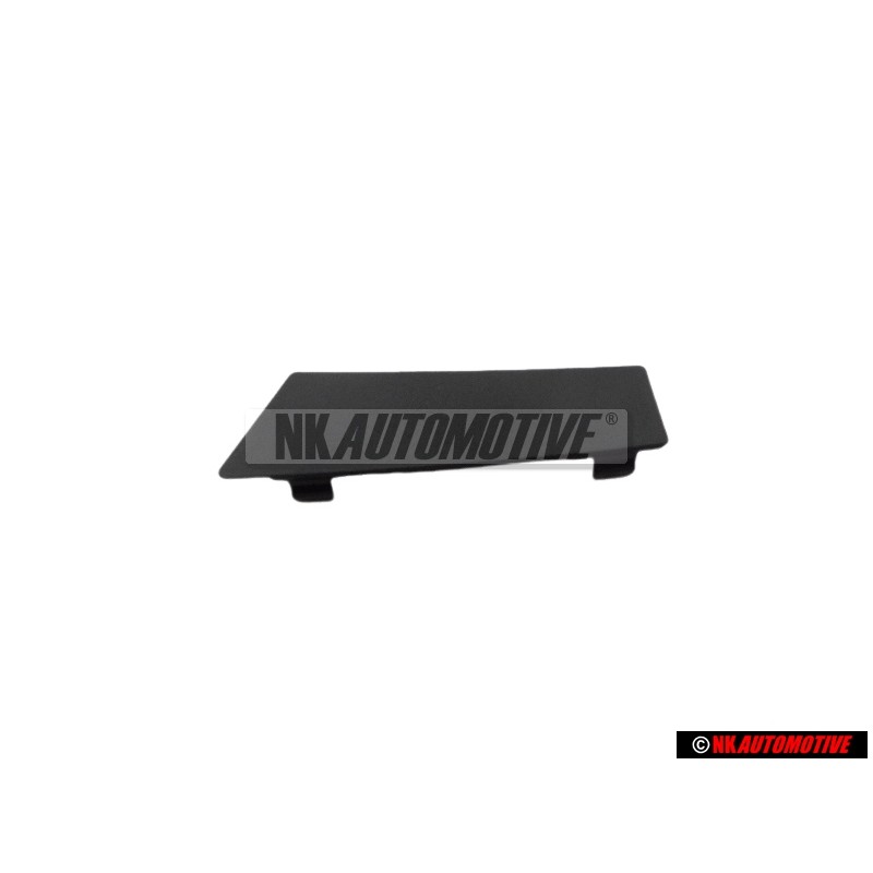 Original Audi Air Intake Trim Plate Satin Black - 420853593 01C