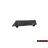 Original Audi Air Intake Trim Plate Satin Black - 420853593 01C