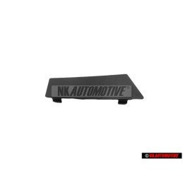 Original Audi Air Intake Trim Plate Satin Black - 420853594 01C