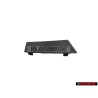 Original Audi Air Intake Trim Plate Satin Black - 420853594 01C