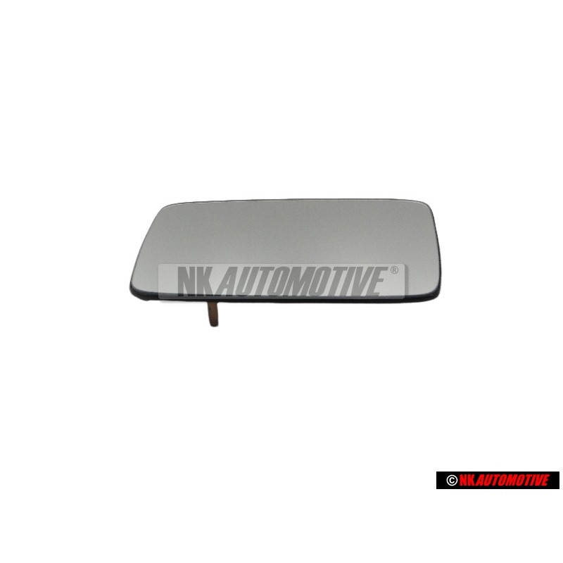 Original VW Mirror Glass (Flat) With Plate - 1H1857521B