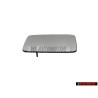 Original VW Mirror Glass (Flat) With Plate - 1H1857521B