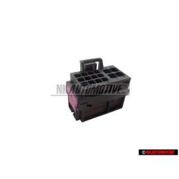 Original VW Flat Contact Housing With Contact Locking Mechanism - 6Q0937713