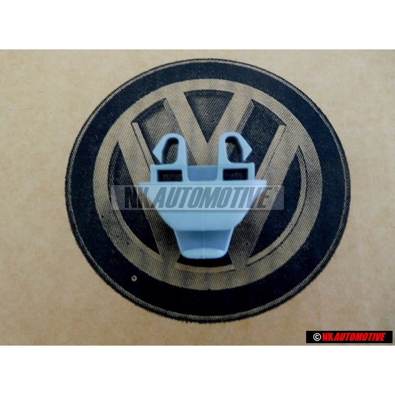 Original VW Retainer For Sun Visor Pearl Grey - 3B0857559 Y20