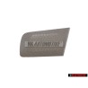 Original Audi Loudspeaker Trim Light Platinum Grey - 4F0035419 E59