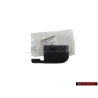 Original Audi Cover Cap Soul Black - 8E0863498 4PK