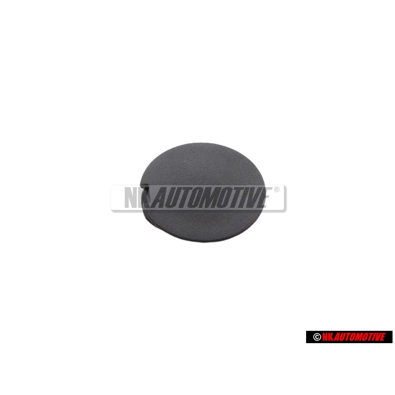 Original Audi Cover Cap Soul Black - 8Z0863497 4PK