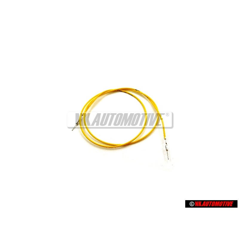 Original VW 1 Set Single Wires Each With 2 Contacts - 000979017E
