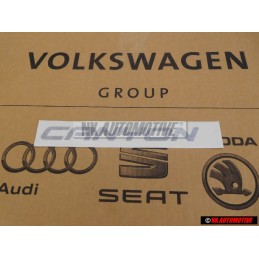 Original VW Film Lettering Metallic Indium Grey - 2HH853685 R7H