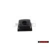 Original VW Rosette Satin Black - 3A0867109A 01C