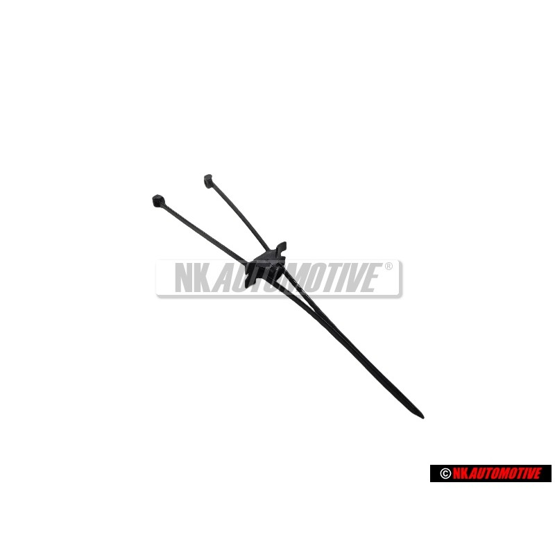 Original VW Cable Tie With Holder For Weld Pin: - 3D0971838F