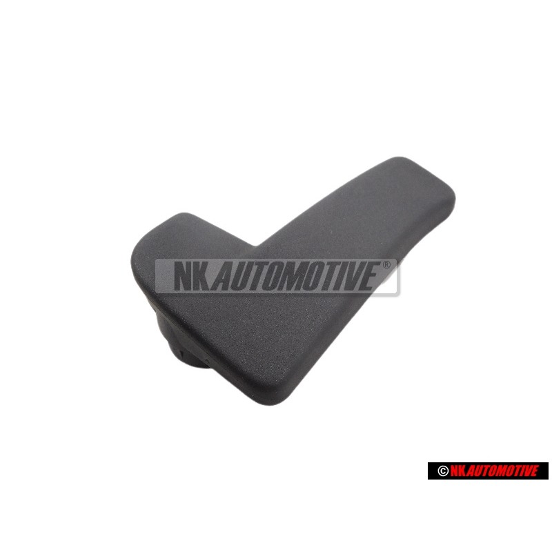 Original VW Grip For Lid Lock Cable Satin Black - 5C1823533 9B9