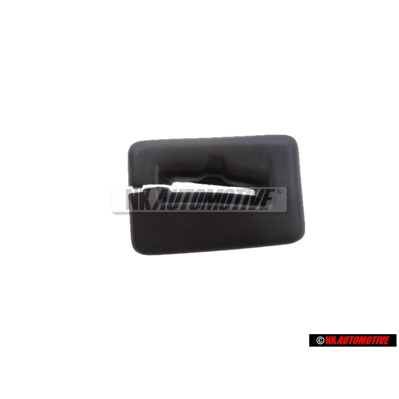 Original VW Seat Belt Guide Titan Black - 5M0857781A 82V