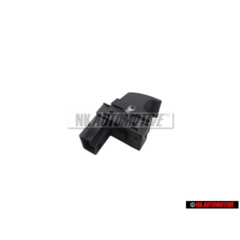 Original VW Pushbutton For Rear Lid Actuation Black - 7E5959831 3X1