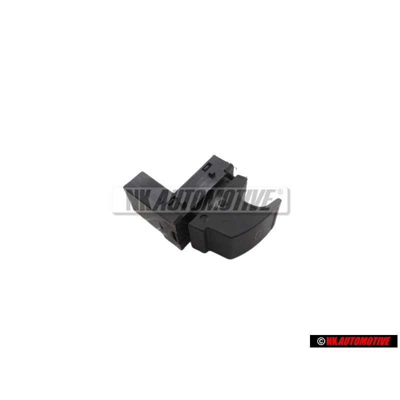 Original VW Pushbutton For Rear Lid Actuation Black/White - 7E5959831C REH