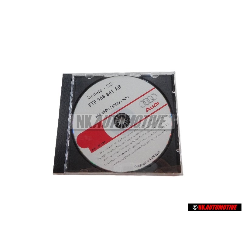 Original Audi Cd-Rom For Software Adaptation - 8T0906961AB