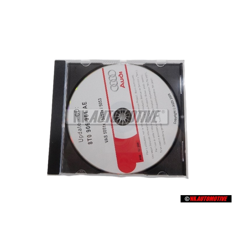 Original Audi Cd-Rom For Software Adaptation - 8T0906961AE