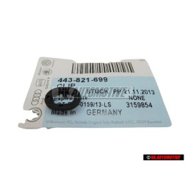 Original VW Fender Liner Clip - 443821699