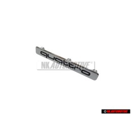 Original Audi QUATTRO Front Grill Badge Emblem Chrome - 8L0853682 2ZZ