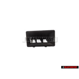 Original VW Air Vent Satin Black - 321819705F 01C