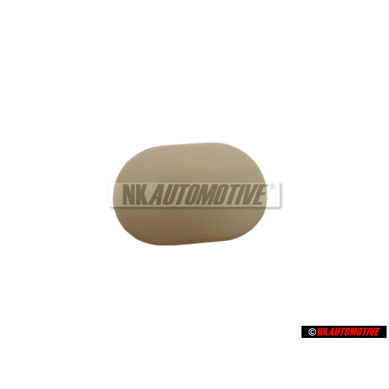 Original VW Cover Cap Light Beige - 358863499 8YS