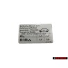 Original VW Data Plate For Tyre Pressure - 3B0010260A