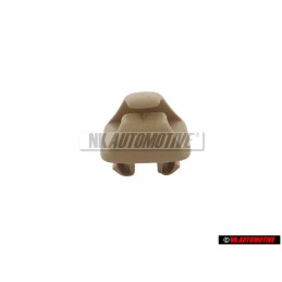 Original VW Retainer For Sun Visor Light Beige - 3B0857559 8YS