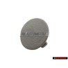 Original VW Cover Cap Flannel Grey - 3B0864509A U71