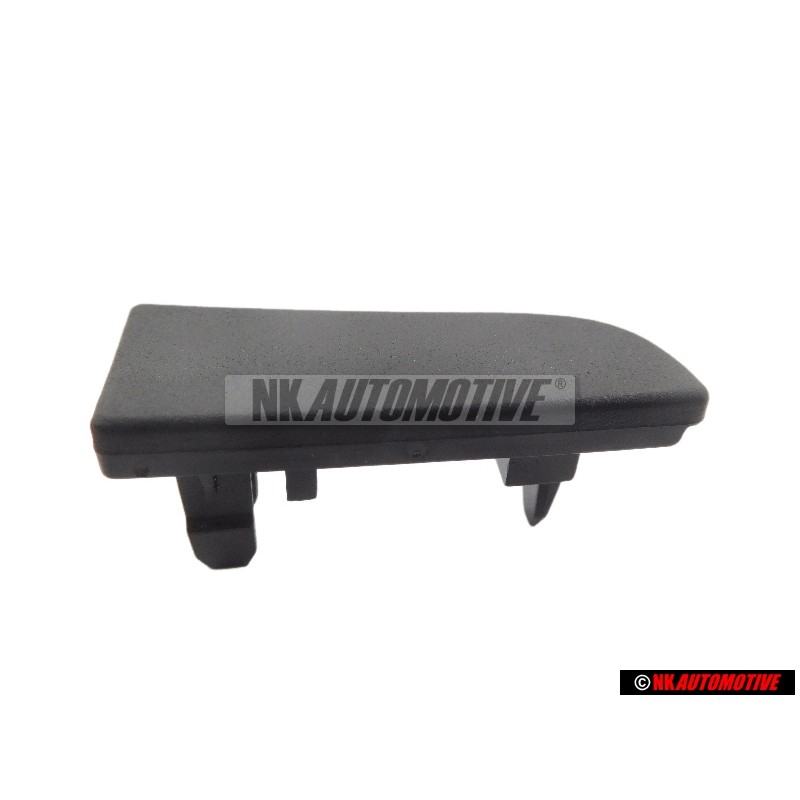 Original VW Cover Cap Satin Black - 6N0863498 01C