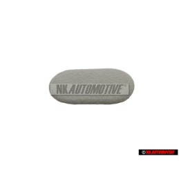Original VW Cover Cap Pearl Grey - 7D2867915A 2EN