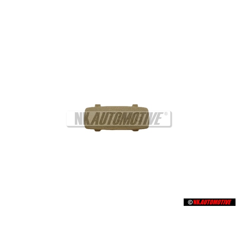 Original VW Trim With Emblem Pure Beige - 3C0853437C 7G8