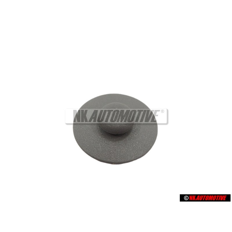 Original VW Cover Cap Flannel Grey - 3B0864229A U71