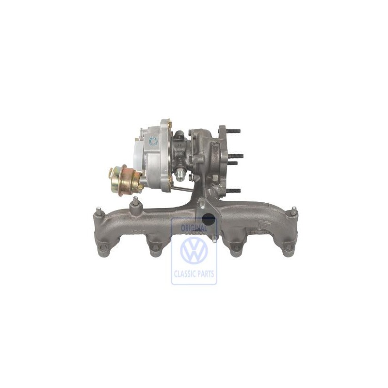 Original VW Exhaust Manifold With Turbo- Charger - 028253019 X