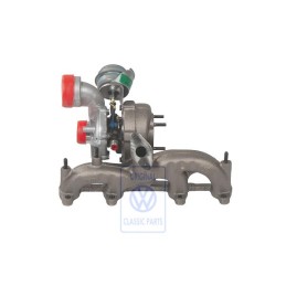 Original VW Exhaust Manifold With Turbo- Charger - 03G253016RX