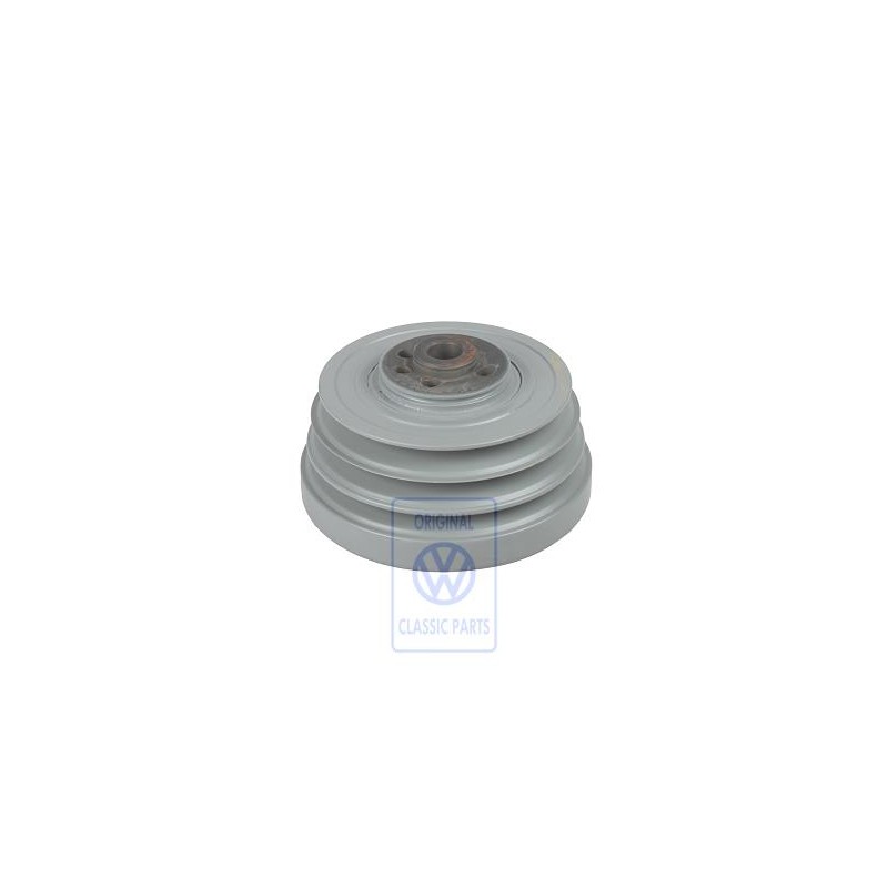 Original VW V-Belt Pulley With Vibration Damper - 075105251D