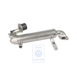 Original VW Cooler For Exhaust Gas Recu- Peration With Index. 