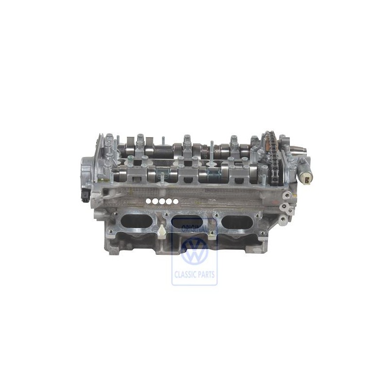 Original VW Cylinder Head With Valves Camshaft And Cam Adjuster - 078103067BP