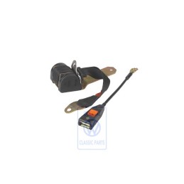 Original VW Three-Point Seat Belt With Press Button Buckle - 173857691C