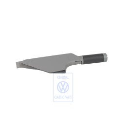 Original VW Handle For Hand Brake Lever With Boot Black/Grey - 1C0711461J GHV