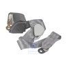 Original VW Three-Point Seat Belt With Inertia Reel Grey - 1C0857805A HCQ
