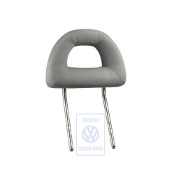 Original VW Head Restraint With Cover Adjustable Cloth Grey - 1C0881901T 3EU
