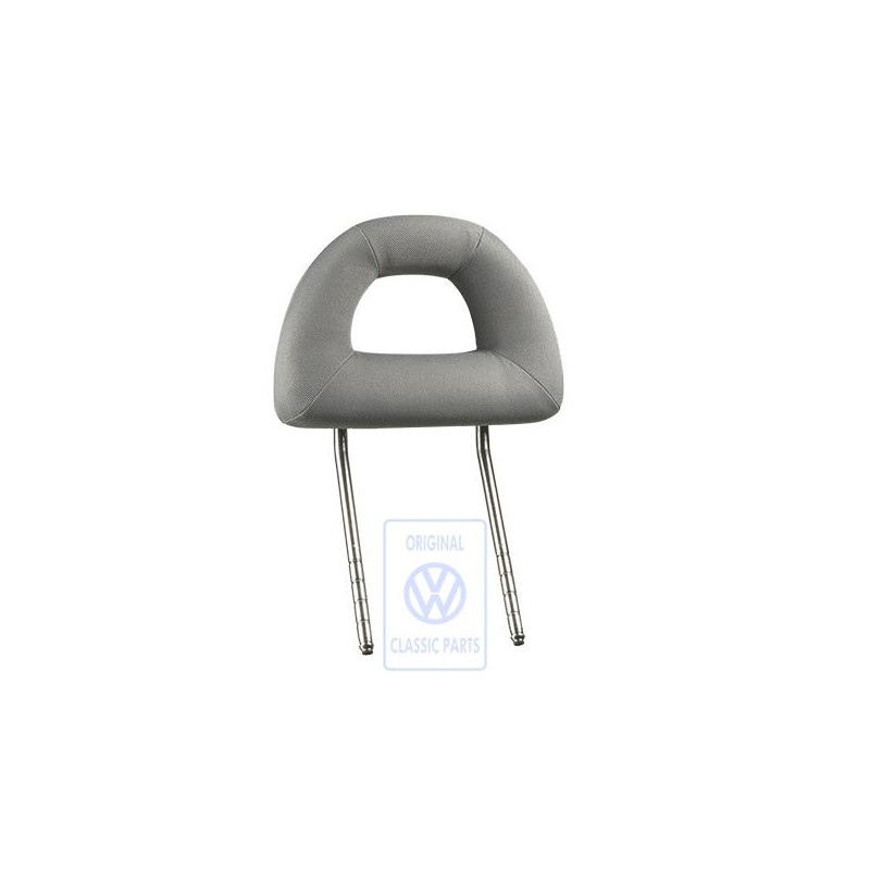 Original VW Head Restraint With Cover Adjustable Cloth Grey - 1C0881901T 3EU