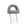 Original VW Head Restraint With Cover Adjustable Cloth Grey - 1C0881901T 3EU