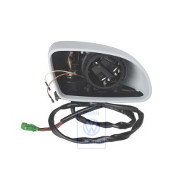 Original VW Exterior Mirror Mounting Electric Fold-In - 1C2857508C GRU
