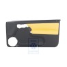 Original VW Door Trim (Leather/Leatherette) Black/Yellow - 1E0867012AMEAH