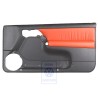 Original VW Door Trim Leather/Leatherette Black/Tropical Orange - 1E0867012APHGH